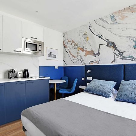 Apartamento Modern Sutdio For 2 With A-C - Near Montmartre París Exterior foto